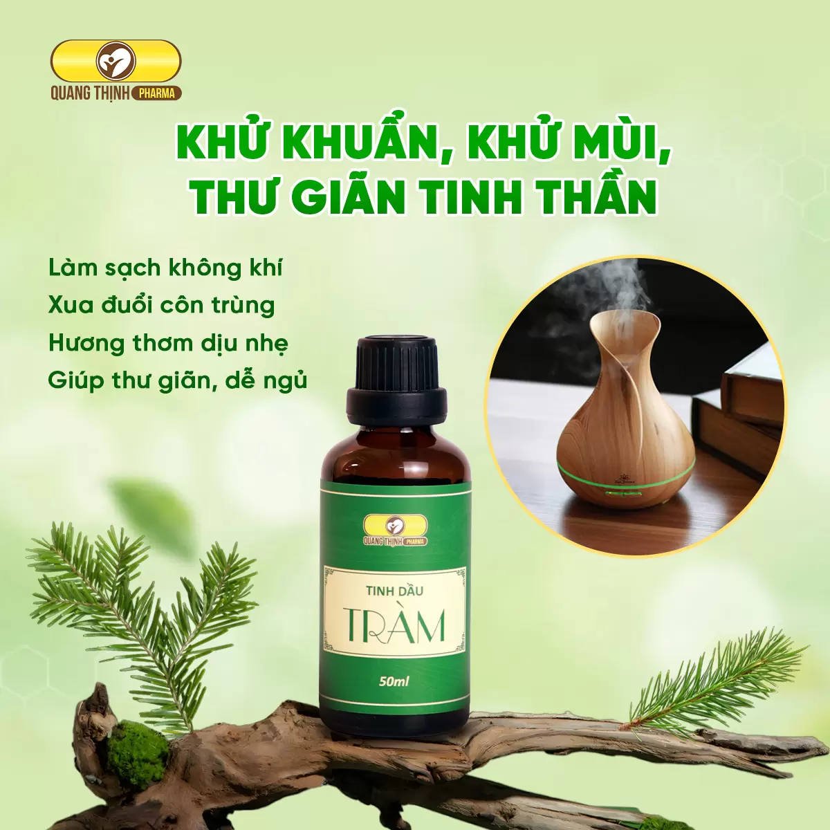 Tinh dầu thiên nhiên Quang Thịnh