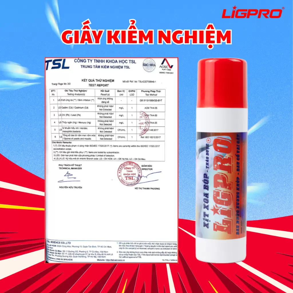 Chai Xịt Xoa Bóp Thảo Dược LIGPRO Giảm Đau Nhức Xương Khớp, Tê Bì Tay Chân 200ML